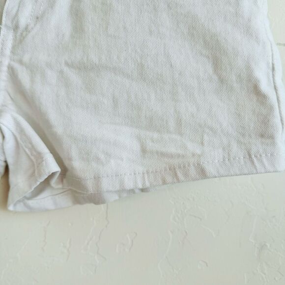 Levi’s Kids White Shorty Short Shorts Size 14 - Picture 4 of 9